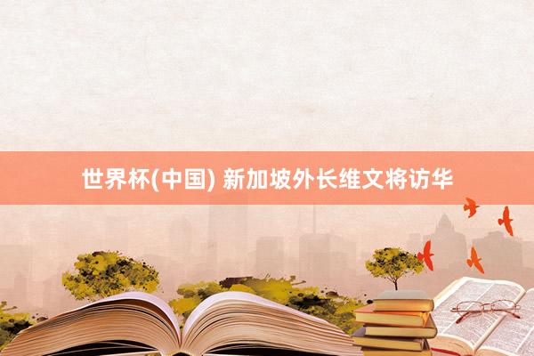 世界杯(中国) 新加坡外长维文将访华