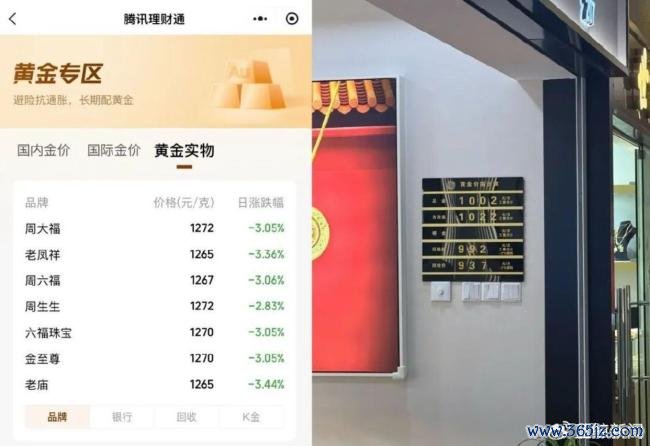 金饰克价大跌 “老铺们”也驱动打折